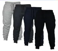 4 Colors Jogger Pants Skinny Men New Fashion Long Pants Solid Color Outdoor Running Casual Pants Boys Trousers7442313