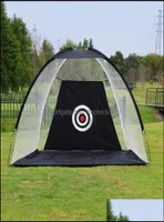 Sports Outdoors Training Golf Aids 2M Batting Cage Portable Foldable Net Practice Practic Swing Indooroutdoor Вспомогательный специальный PR7538903