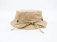 Kadınlar Geniş Kötü Şapkalar Yaz Le Bob Bucket Hat Düz Renk Pamuk Moda8113800