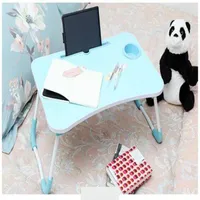 Cup Holder Laptop Table Foldable Small Tables Student Desk Lazy Table Dormitory Artifact BNJ 0016947205