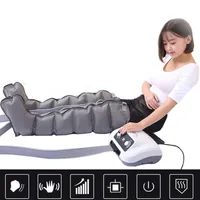 Terapia infravermelha Massageador de compressão de ar de ar instrumento de relaxamento da perna Promover a circulação sanguínea Alívio da dor em slimming249Q