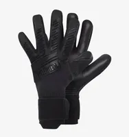 Gants de but professionnel des gants de but du gardien de but noir luvas de goleiro s'entra￮nant les gants en latex1272242