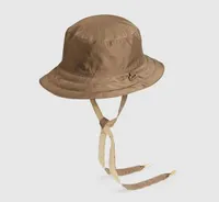 Womens Multicolour Reversible Canvas Bucket Hat Fashion Designers Caps Hats Men Summer Fitted Fisherman Beach Bonnet Sun Casquette1791963
