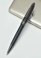 Black Classic 163 Matte Metal Ballpoint Pen Lead Office Stationery Crinting Pens Pens Gift XY20061081284222
