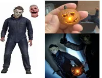 Neca Michael Myers Action Figure Halloween Ultimate Toy Horror Gumpkin مع LED Light 11128517107