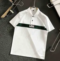 Designer Luxus Sommer Klassiker Polo CC Nord Loose Lose Kurzarm Mercerized Perlen Bodengelderststicker T -Shirt Herren und Damen 23SSA