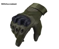 Men039S PU Cuir Full Full Finger Tactical Glove Touch Screen Knuckles Paintball Driving Military Army Moto Biker 2201135974129