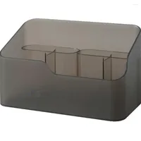 Cajas de almacenamiento Box de escritorio Mirror Gabinete Clasificación de joyas de lápiz labial Producto de plástico Productos de cuidado de la piel Cosméticos Cosméticos