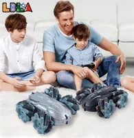 LBLA D866 4WD 24G Drift Stunt RC Car 360 Degree Rotating Remote Control Speed High Offroad Racing Vehicle Gift Kid Toys 2205257599354