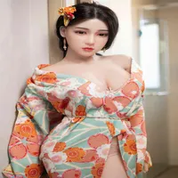 2022 Nouvelle taille en silicone Big Breast Sex Dolls oral anal vagin squelette japonais adulte mini les poupées d'amour anime réalistes pour hommes211c