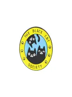 Black Cats Enamel Pin Custom Funny Animal Society Brooches Shirt Lapel Bag Cute Badge Cartoon Jewelry Gift for Friends Anime Facto5197328