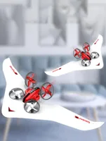 DIY 3 en un avión RC Toys Glider Quadcopter Drone Hovercraft Tres modos de tierra marina y aire fresco Drift Xmas Kid Birth5820823