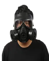 Nouveaux sports ext￩rieurs Casque de masque ￠ gaz ￠ couvert complet Femme Femme PC LENS R￉SISTANCE R￉SISTANCE AUTOR
