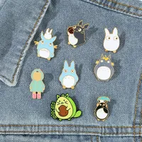Japão Anime Cute Dragon Series Broche Cartoon Creative Pin Roupas Backpack Sweater Sweater PIN ACESSÓRIOS DE PINTO
