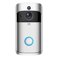 Eken Smart Toilebell Bell Ring Camera Llamada Intercomparación de la puerta de apartamento Video ojo Wifi receptor230w