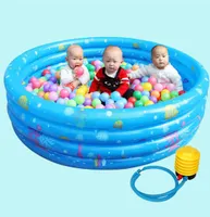 Inflatable Baby Swimming Pool Summer Children Round Basin Bathtub Portable Kids Outdoors Sport Play Toys Inflatable Paddling X07106206284