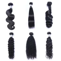 Mink Brazillian Straight Body Loose Deep Wave Kinky Curly Unprocessed Brazilian Peruvian Indian Human Hair Weave Bundles4763729