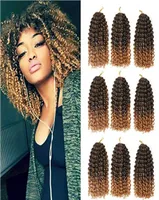 Nico Hair Auncinetto intrecciato Kanekalon Extensioni di capelli di massa sintetica 8 pollici mali mali bob bohemian curly malibob croche9590600