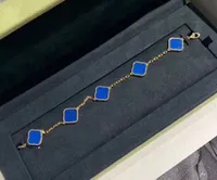 S925 Designer de prata Lucky Elegant Charm Bracelet