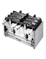 Hocheffiziente Eiscreme -Verarbeitungsausrüstung Taiyaki Machinetaiyaki Waffel Makerbig Fischform -Kuchenformmaschine 5445253