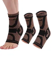 Ankle Support 1Pair Brace Compression Sleeve For Fasciitis Sprained Sports Protection Reduce Foot Swelling Pain Relief4184026