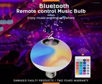 Ball Light E27 RGB Bluetoothcompatible Music Ceiling Lamp Colorful Intelligent Audio Bulb Bar Party Decor