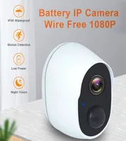 Camcorders 1080P Wire Outdoor Security Camera Rechargeable Battery Wireless IP Cam Wifi Home Surveillance System PIR