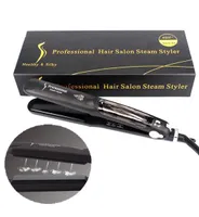 Neuestes Haarglätter professioneller Hair Salon Steam Styler Flat Ceramics Organosilicon Haare Glättereisen flaches Eisen6392209