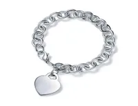 2021 Yeni Wholale 925 Sterling Sier Heart Tiff Bilezik Yüksek kaliteli TIF Jewelry5460945