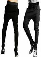 Синдденг Харремны Мужчины Слим отдых длинные брюки спорт мужской модный пот -стиль.
