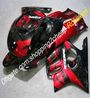 Para o Honda Faitings CBR600 F3 Partes CBR 600 97 98 CBRF3 CBR600F3 1997 1998 Red Black Motorcycle Fairing Kit de pós -mercado injeção 6837585