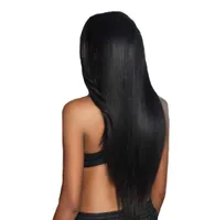 Attacca naturale pre -pizzica 134 pizzo Front Hair parrucche con capelli per bambini Glueless per donne parrucche dritte brasiliane Remy9959567