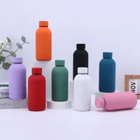 Water Bottles Stainless Steel Bottle BPA Free Thermos Cola Beer for Sport Double Wall Insulated Vacuum Flask 221118