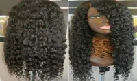 545 Silktop Glueless Full Lace Wig Braziliaans Human Hair Deep Wave Wavy Silk Base Lace voorpruiken met babyhaar3234165