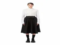 skirts 2021 Bigname Summer Satin High Waist Ladies Pleated Tutu Skirt Fashion Highquality Allmatch Bra j04E8245174