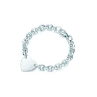 S925 Collier en argent sterling pour les femmes homme classique Bracelet Bracelet Chaîne de charme de charme