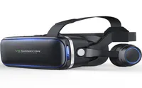 VR Shinecon 60 Virtual Reality 3D Glasses Headset Version Goggles Cardboard Movie VR Box For Phone Samsung Galaxy