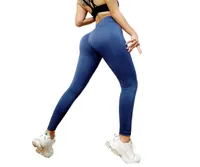 htstore High Waisted Leggings for Women Seamless Sexy Butt Lifting Yoga Pants Gym Workout2623430