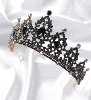 Светлорадочные головные уборы барочных повязки Crystal Tiaras Crowns Bride Gem Bridal Wedding Party Jewelry для женщин