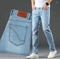 Men039s Jeans Autumn Summer Denim Men Straight Stretch Regular For Man Black Classic Vintage Mens Pant Big Size5010747