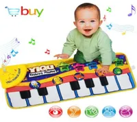 طفل كبير السجاد الموسيقي لوحة المفاتيح playmat تشغيل الموسيقى حصيرة البيانو في وقت مبكر التعلم ألعاب تعليمية للأطفال هدايا ألغاز الأطفال 7667300