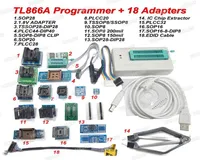Newest TL866A USB Programmer 18 Adapters EPROM FLASH BIOS 18 Universal Adapter EDID code1518179