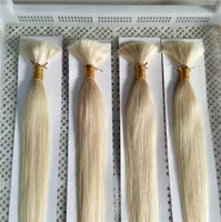 LUMMY Human Hair Bulk Lightest Blonde 60 Hair Bulk 1428inch 100gbundle Brazilian Human Hair Bundle8953206