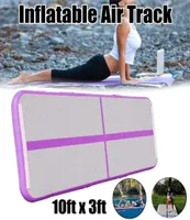 3M Şişirilebilir Atlama Mat Jimnastik Hava Tumble Track Yenelenebilir Spor AirTrack Gym için 4853513