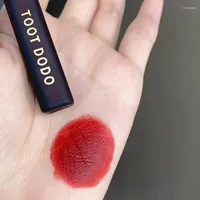 Lip Gloss Black Velvet Matte Smooth Long Lasting Tint Colour Full Color Lips Makeup Women Cosmetics TSLM1