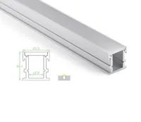 10 x 1m Setslot 6000 Serisi LED şeritler için alüminyum profil ve yer veya gömme zemin lambaları için su geçirmez u profil kanalı