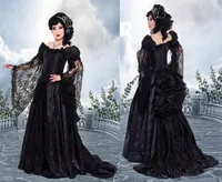 Dark Roses Bustle Ball Gown Dresses Couture Couture Dark Fantasy Medieval Renaissance Victorian Fusion Gothic Evening Masquerade Cors5128236