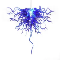 Luxury Art Decorative Beautiful Crystal Chandelier Energy Saving Light Source Modern Chihuly Style Handmade Ceiling Lights2526