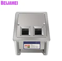 Beijamei Factory Electric Fresh Meat Slicer Shred Machine Commercial Meat Vegetable Cutter Dicer 220V