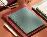 Notepads Notebook Binder Sketchbook Journal Office Supplies lyofes Thicken Spiral Notebooks Journals Book Diary School Stationery